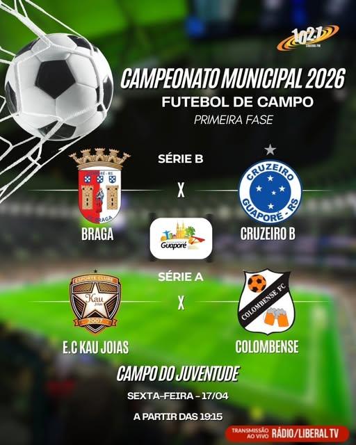 CAMPEONATO MUNICIPAL 2026 | FUTEBOL DE CAMPO